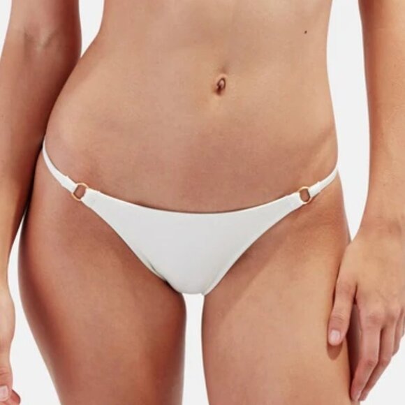 Solid & Striped The Tilda Bottom Cream Size Large - Picture 1 of 7